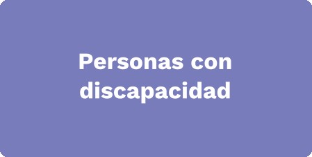 Personas con discapacidad