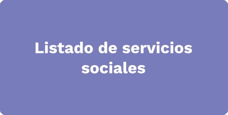 Listado de servicios sociales